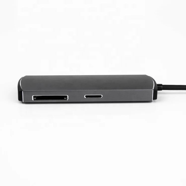 Adaptador USB-C Hub 6 en 1